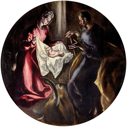 El Greco (1541–1614) – Boże Narodzenie